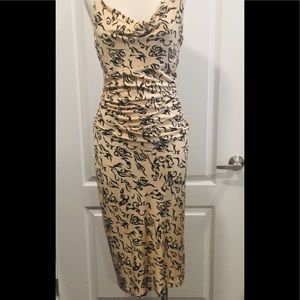 DIANE VON FURSTENBERG Silk Jersey Drape Dress